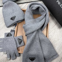 Prada Hat and Scarf and Glove Set #1255630