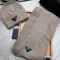 Cheap Prada Hat and Scarf Set #1255641 Replica Wholesale [$52.00 USD] [ITEM#1255641] on Replica Prada Hat and Scarf and Glove Set