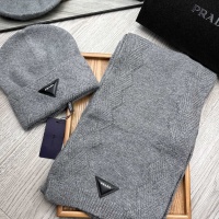 Cheap Prada Hat and Scarf Set #1255643 Replica Wholesale [$52.00 USD] [ITEM#1255643] on Replica Prada Hat and Scarf and Glove Set