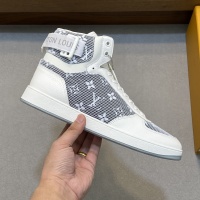 Cheap Louis Vuitton High Tops Shoes For Men #1255705 Replica Wholesale [$80.00 USD] [ITEM#1255705] on Replica Louis Vuitton High Tops Shoes