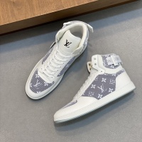 Cheap Louis Vuitton High Tops Shoes For Men #1255705 Replica Wholesale [$80.00 USD] [ITEM#1255705] on Replica Louis Vuitton High Tops Shoes