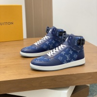 Cheap Louis Vuitton High Tops Shoes For Men #1255706 Replica Wholesale [$80.00 USD] [ITEM#1255706] on Replica Louis Vuitton High Tops Shoes