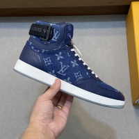 Cheap Louis Vuitton High Tops Shoes For Men #1255706 Replica Wholesale [$80.00 USD] [ITEM#1255706] on Replica Louis Vuitton High Tops Shoes