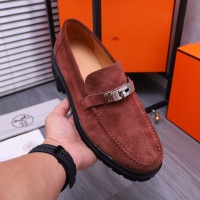 Cheap Hermes Leather Shoes For Men #1255708 Replica Wholesale [$115.00 USD] [ITEM#1255708] on Replica Hermes Leather Shoes