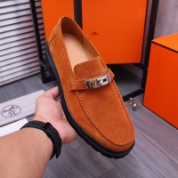 Cheap Hermes Leather Shoes For Men #1255709 Replica Wholesale [$115.00 USD] [ITEM#1255709] on Replica Hermes Leather Shoes