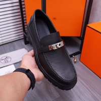 Cheap Hermes Leather Shoes For Men #1255711 Replica Wholesale [$115.00 USD] [ITEM#1255711] on Replica Hermes Leather Shoes