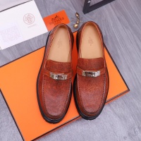 Cheap Hermes Leather Shoes For Men #1255714 Replica Wholesale [$115.00 USD] [ITEM#1255714] on Replica Hermes Leather Shoes