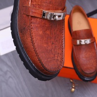 Cheap Hermes Leather Shoes For Men #1255714 Replica Wholesale [$115.00 USD] [ITEM#1255714] on Replica Hermes Leather Shoes