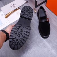 Cheap Hermes Leather Shoes For Men #1255716 Replica Wholesale [$115.00 USD] [ITEM#1255716] on Replica Hermes Leather Shoes