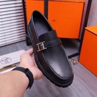 Cheap Hermes Leather Shoes For Men #1255717 Replica Wholesale [$115.00 USD] [ITEM#1255717] on Replica Hermes Leather Shoes