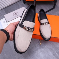 Cheap Hermes Leather Shoes For Men #1255721 Replica Wholesale [$115.00 USD] [ITEM#1255721] on Replica Hermes Leather Shoes