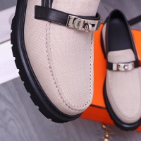 Cheap Hermes Leather Shoes For Men #1255721 Replica Wholesale [$115.00 USD] [ITEM#1255721] on Replica Hermes Leather Shoes