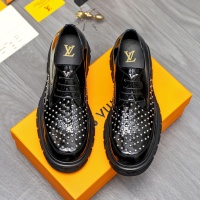 Cheap Louis Vuitton LV Oxfords Shoes For Men #1255806 Replica Wholesale [$92.00 USD] [ITEM#1255806] on Replica Louis Vuitton LV Oxfords Shoes