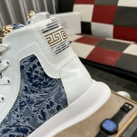 Cheap Versace High Tops Shoes For Men #1255819 Replica Wholesale [$76.00 USD] [ITEM#1255819] on Replica Versace High Tops Shoes