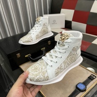 Cheap Versace High Tops Shoes For Men #1255831 Replica Wholesale [$76.00 USD] [ITEM#1255831] on Replica Versace High Tops Shoes