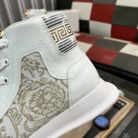 Cheap Versace High Tops Shoes For Men #1255831 Replica Wholesale [$76.00 USD] [ITEM#1255831] on Replica Versace High Tops Shoes