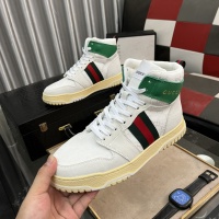 Cheap Gucci High Tops Shoes For Men #1255944 Replica Wholesale [$82.00 USD] [ITEM#1255944] on Replica Gucci High Tops Shoes