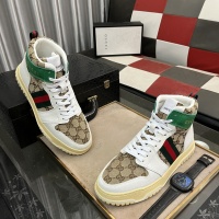 Cheap Gucci High Tops Shoes For Men #1255945 Replica Wholesale [$82.00 USD] [ITEM#1255945] on Replica Gucci High Tops Shoes