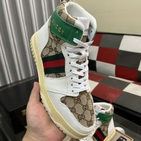 Cheap Gucci High Tops Shoes For Men #1255945 Replica Wholesale [$82.00 USD] [ITEM#1255945] on Replica Gucci High Tops Shoes