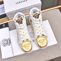 Cheap Versace High Tops Shoes For Men #1255967 Replica Wholesale [$88.00 USD] [ITEM#1255967] on Replica Versace High Tops Shoes