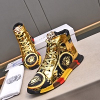 Cheap Versace High Tops Shoes For Men #1255968 Replica Wholesale [$88.00 USD] [ITEM#1255968] on Replica Versace High Tops Shoes