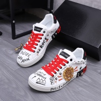 Cheap Dolce &amp; Gabbana D&amp;G Casual Shoes For Men #1256043 Replica Wholesale [$92.00 USD] [ITEM#1256043] on Replica Dolce &amp; Gabbana D&amp;G Casual Shoes