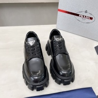 Cheap Prada Leather Shoes For Men #1256087 Replica Wholesale [$100.00 USD] [ITEM#1256087] on Replica Prada Leather Shoes