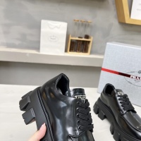 Cheap Prada Leather Shoes For Men #1256087 Replica Wholesale [$100.00 USD] [ITEM#1256087] on Replica Prada Leather Shoes