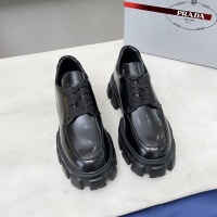 Cheap Prada Leather Shoes For Women #1256089 Replica Wholesale [$100.00 USD] [ITEM#1256089] on Replica Prada Leather Shoes