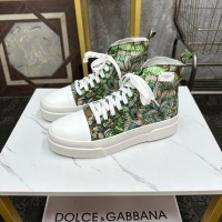 Cheap Dolce &amp; Gabbana D&amp;G High Top Shoes For Men #1256311 Replica Wholesale [$82.00 USD] [ITEM#1256311] on Replica Dolce &amp; Gabbana D&amp;G High Top Shoes