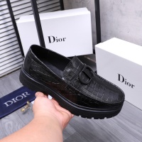 Cheap Christian Dior Leather Shoes For Men #1256317 Replica Wholesale [$88.00 USD] [ITEM#1256317] on Replica Christian Dior Leather Shoes