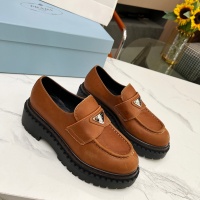 Cheap Prada Leather Shoes For Women #1256345 Replica Wholesale [$105.00 USD] [ITEM#1256345] on Replica Prada Leather Shoes