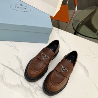 Cheap Prada Leather Shoes For Women #1256346 Replica Wholesale [$105.00 USD] [ITEM#1256346] on Replica Prada Leather Shoes