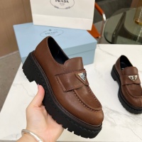 Cheap Prada Leather Shoes For Women #1256346 Replica Wholesale [$105.00 USD] [ITEM#1256346] on Replica Prada Leather Shoes