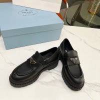 Cheap Prada Leather Shoes For Women #1256348 Replica Wholesale [$105.00 USD] [ITEM#1256348] on Replica Prada Leather Shoes