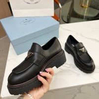 Cheap Prada Leather Shoes For Women #1256348 Replica Wholesale [$105.00 USD] [ITEM#1256348] on Replica Prada Leather Shoes