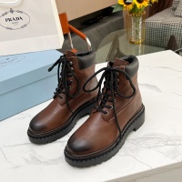 Cheap Prada Boots For Women #1256350 Replica Wholesale [$112.00 USD] [ITEM#1256350] on Replica Prada Boots