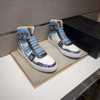 Cheap Philipp Plein PP High Tops Shoes For Men #1256612 Replica Wholesale [$102.00 USD] [ITEM#1256612] on Replica Philipp Plein PP High Tops Shoes