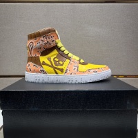 Cheap Philipp Plein PP High Tops Shoes For Men #1256613 Replica Wholesale [$102.00 USD] [ITEM#1256613] on Replica Philipp Plein PP High Tops Shoes