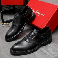 Cheap Salvatore Ferragamo Leather Shoes For Men #1256678 Replica Wholesale [$82.00 USD] [ITEM#1256678] on Replica Salvatore Ferragamo Leather Shoes