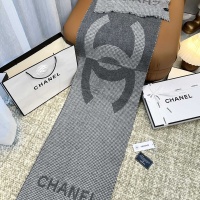 Cheap Chanel Scarves #1256735 Replica Wholesale [$56.00 USD] [ITEM#1256735] on Replica Chanel Scarves