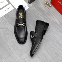 Cheap Salvatore Ferragamo Leather Shoes For Men #1256811 Replica Wholesale [$82.00 USD] [ITEM#1256811] on Replica Salvatore Ferragamo Leather Shoes