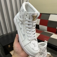 Cheap Louis Vuitton High Tops Shoes For Men #1256821 Replica Wholesale [$80.00 USD] [ITEM#1256821] on Replica Louis Vuitton High Tops Shoes