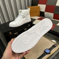 Cheap Louis Vuitton High Tops Shoes For Men #1256821 Replica Wholesale [$80.00 USD] [ITEM#1256821] on Replica Louis Vuitton High Tops Shoes