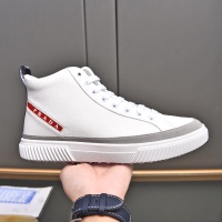 Cheap Prada High Top Shoes For Men #1256871 Replica Wholesale [$82.00 USD] [ITEM#1256871] on Replica Prada High Top Shoes