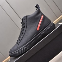 Cheap Prada High Top Shoes For Men #1256873 Replica Wholesale [$82.00 USD] [ITEM#1256873] on Replica Prada High Top Shoes