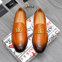 Cheap Dolce &amp; Gabbana D&amp;G Leather Shoes For Men #1256935 Replica Wholesale [$125.00 USD] [ITEM#1256935] on Replica Dolce &amp; Gabbana D&amp;G Leather Shoes