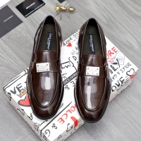 Cheap Dolce &amp; Gabbana D&amp;G Leather Shoes For Men #1256945 Replica Wholesale [$125.00 USD] [ITEM#1256945] on Replica Dolce &amp; Gabbana D&amp;G Leather Shoes