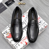 Cheap Dolce &amp; Gabbana D&amp;G Leather Shoes For Men #1256947 Replica Wholesale [$125.00 USD] [ITEM#1256947] on Replica Dolce &amp; Gabbana D&amp;G Leather Shoes