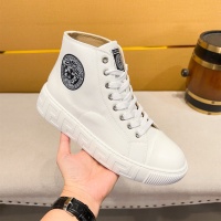 Cheap Versace High Tops Shoes For Men #1256957 Replica Wholesale [$76.00 USD] [ITEM#1256957] on Replica Versace High Tops Shoes